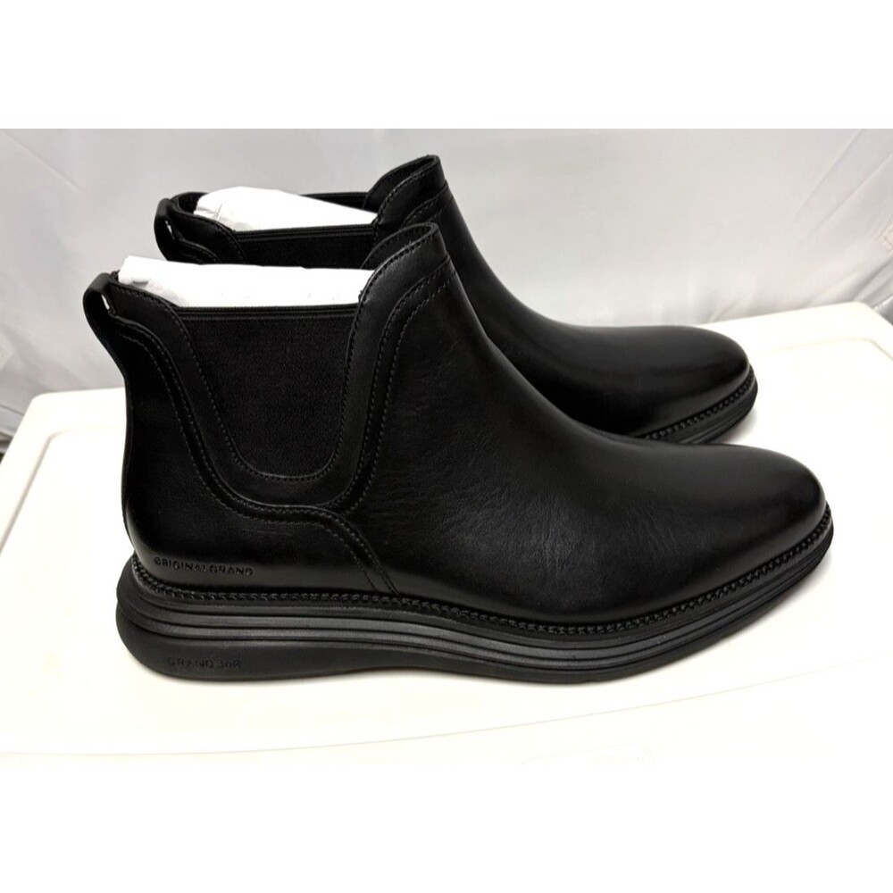 Cole Haan Original Grand Ultra Chelsea Boots Black Men’s Size 10M New in